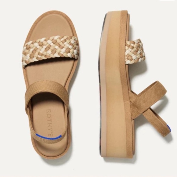 NWT Rothy’s LW Wedge Sandal 11 - Picture 1 of 3